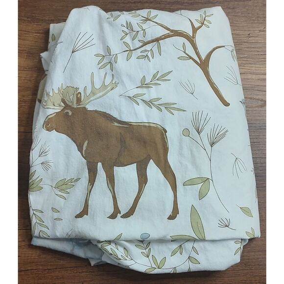 Sweet Jojos Design Fitted Crib Sheet Woodsy Boho Forest Leaves Neutral B11 - Picture 1 of 2